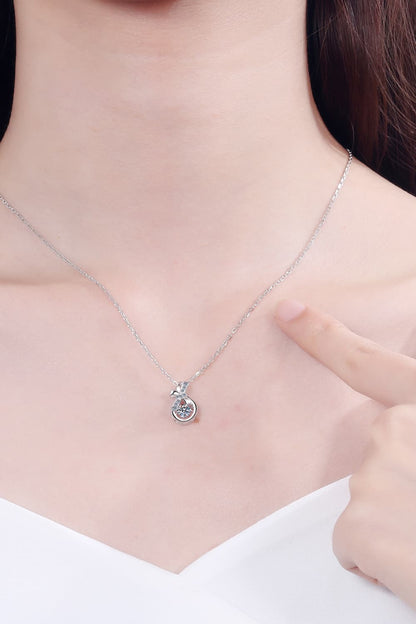 Moissanite 925 Sterling Silver Necklace