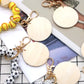 Assorted 4-Pack Wristlet Bead Key Chain